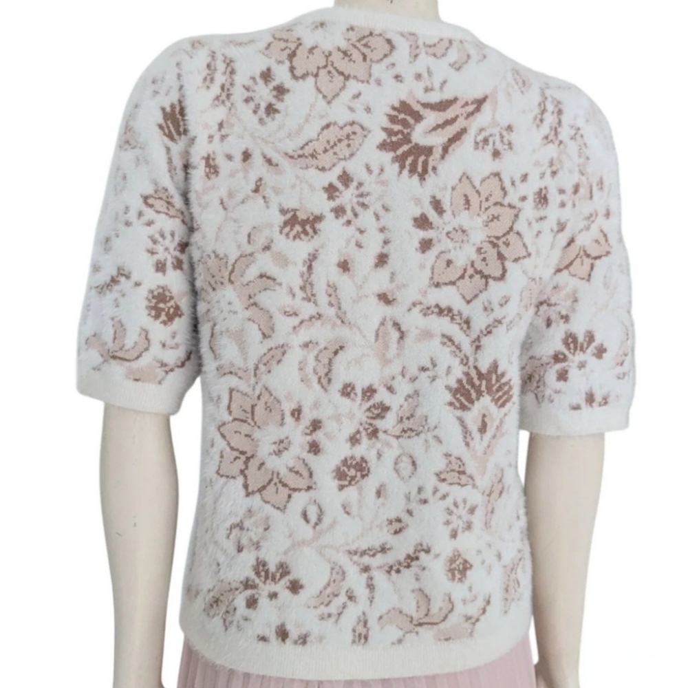 Rachel Zoe Short Sleeve Sweater Top Size XL - Picture 2 of 14